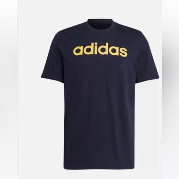 adidas Men’s Graphic Tee Navy ( Legink/Bogold ) - Picture 2 of 7